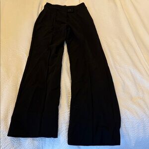 Fashion Nova Classic Black Wide-Leg Pants